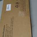 EDISHINE LED Corner Floor Lamp, 57.5" Minimalist Dimmable Sleek Light, Adjustable Height, Standing Tall Floor Lamps for Living Room, Bedroom, Office, 3000K Warm White Light, Black