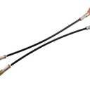 ACROPIX Car Rear Tailgate Cables Lift Gate Support Straps Fit for Ford for Ranger XLT - Pack of 2 Black