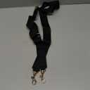 ALLZRDREAM Wide Shoulder Strap Adjustable Replacement Belt Canvas Purse Strap Crossbody Bag Handbag Strap(Black)