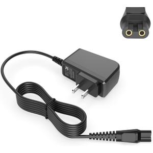Superer 15V Charger Fit for Philips Norelco HQ8505 3000 5000 6000 7000 9000 Series, Multigroom MG5750 MG7750 MG7770 MG7790 QP6531 BG7030 BG7040 BG5025 S9987 Shaver Trimmer Power Cord