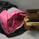 Air Mat Tumble Track, Gymnastics Mats Tumbling Track with Electric Air Pump for Home Use Cheerleading Training Kids Gym Yoga (20ftx3.3ftx4inch, Pink)