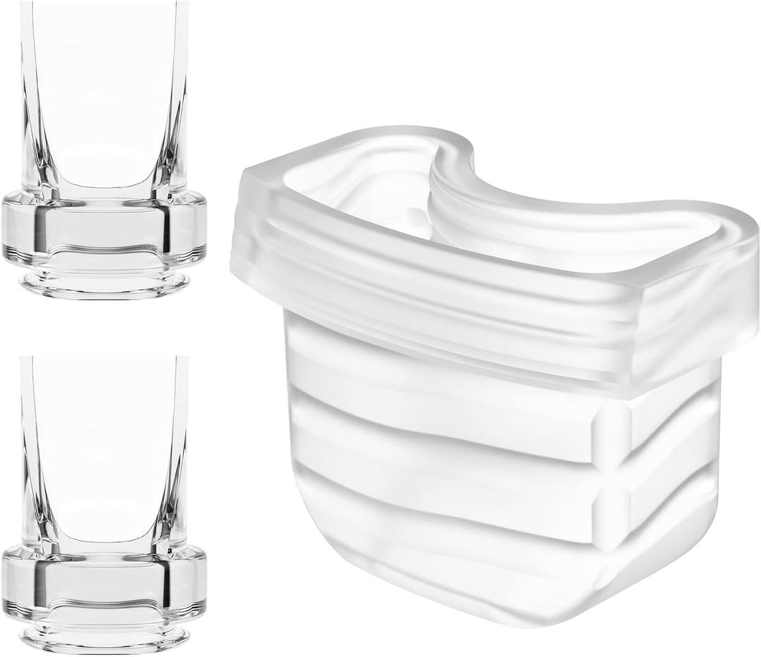Hands Free Breast Pump Accessories, Silicone Diaphragm * 1 and Duckbill Valve * 2 for Mumgaroo Wearable Breast Pump, Also Compatible with MomMed S18/S21, MISSAA S18/S21