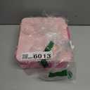 Pawtong Bento Lunch Box with 8oz Soup Thermo, Kids Leakproof Lunch Food Containers with 4 Compartment, Kids Thermo Insulated Hot Food Jar for School, Trvael - (Pink)