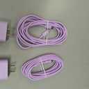 Phone 17 16 15 Charger Fast Charging, 10 FT Long USB C Charger Cord with 20W Type C Fast Phone Charging Block forPhone 17/17 Pro/17 Pro max/Air/Phone 16 15 Pro Max Plus, iPad, Android, Lavender
