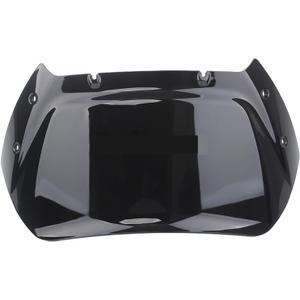 Compatible with Harley Road Glide CVO ST FLTRXSTSE 2024 -Later Motorcycle Accessory Smoke 10" Fairing Windshield Windscreen ABS Plastic (Black)