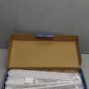 SKYLEO LED Desk Lamp with Slim Base - Adjustable Swing Arm Desk Light, Dimmable, Timer, Eye Protection, Memory Function, 1300LM, 12W, White