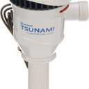 Attwood 4650-7 Tsunami T800 Aerator Pump, 800 GPH, 12-Volt, 3 ½-Inch Long Inlet, Threaded ¾-Inch Diameter Outlet, 29-Inch Wire