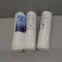 WRF555SDFZ FMM-2 WRF535SWHZ WRX735SDHZ WRMF3636RZ WRX735SDBM WRF555SDHV WRFF3436RZ WRF535SWHV Refrigerator Water Filter For Whirlpool, Fit Maytag Mfi2570fez Msd2651heb Replacement 3PK