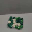 24 Pcs St Patrick's Day Decoration Wicker Ball Vase Filler 1.8 Inch Light Green Dark Green White Balls for Saint Patrick's Day Table Shelf Bowl Vase Fillers Home Supply