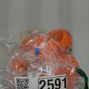 LOMIMOS 12pcs Halloween Day Mini Black Cauldron,Multi-purposed Plastic Candy Holder with Handle for Decoration Party Favors