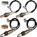 4 Pcs O2 Oxygen Sensor 250-54105,250-241107 - Upstream&Downstream Compatible with Nissan Sentra 1.8L, Rogue Sport, Armada, Infiniti QX80 Replaces 22693-3SR0A, 226A03RC0A, 234-9132,234-4904