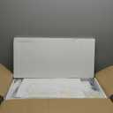 Homsorout Movable Heat Press Table - 6-Tier Heat Press Stand with Drawers and Vinyl Roll Holder, Craft Cabinet Table Compatible for Cricut Craft Cutting Machine Stand Workstation (White)