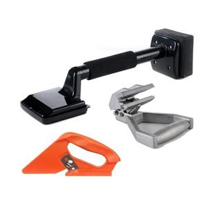 ZY362 Economy Knee Kicker, Carpet Puller with Manual Clamping Activation and Carpet Cutter Combo