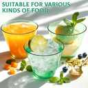 150 Pack Clear Plastic Cups 9 oz Green Plastic Cups for Cocktail Fancy Disposable Cup for Party Stemless Wine Glasses for Party Wedding Graduation