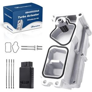 6.7 Cummins Turbo Actuator Fits for Dodge Ram 2500 3500 4500 5500 2013-2018 HE300VG HE351VE VGT Turbo, Replaces 68481772AA 5494878RX, W/Calibrate kit