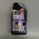 Hanes Women's Underwear Pack, 10-Pack, Full-Coverage Cotton Blend Panties, Moisture-Wicking Underwear for Women (7), 10-pack Black (Brief), Regular Brief