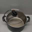 Farberware Smart Control Nonstick Stock Pot/Stockpot with Lid, 6 Quart, Black