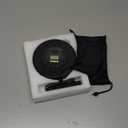 Gelielim Portable CD Player, CD Player for Car with Bluetooth and FM Transmitter, CD Music Player with Dual Stereo Speakers, Anti-Skip Protection, AUX/USB Port, 2000mAh Rechargeable Battery (Shiny Black)