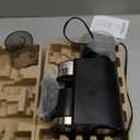 Aromaster Conical Burr Coffee Grinder with 25 Grind Settings,Adjustable 2-12 Cups Timer,Coffee Bean Grinder,3-Ear Portafilter Holder, Anti-static Design,Cleaning Brush Included,Black