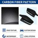 Side Mirror Cover Compatible with G20 G21 G30 G31 G32 GT G11 G12 G14 G15 G16 (Carbon Fiber Pattern, G20 G30 G32 G11)