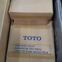 TOTO WASHLET+ Nexus 1G One-Piece Elongated 1.0 GPF Toilet with Auto Flush S7A Contemporary Bidet Seat, Cotton White - MW6424736CUFGA#01