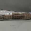 LazBlinds No Drill Bamboo Roman Shades, 26.5" W x 64" H, Malay Walnut