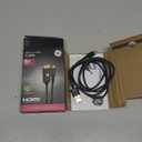 GE USB-C to HDMI 2.0 Cable, 6ft  4K@60Hz UHD Video & Audio, Plug & Play, High-Speed 18Gbps, Compatible with MacBook, Chromebook, Laptops & More, 83722