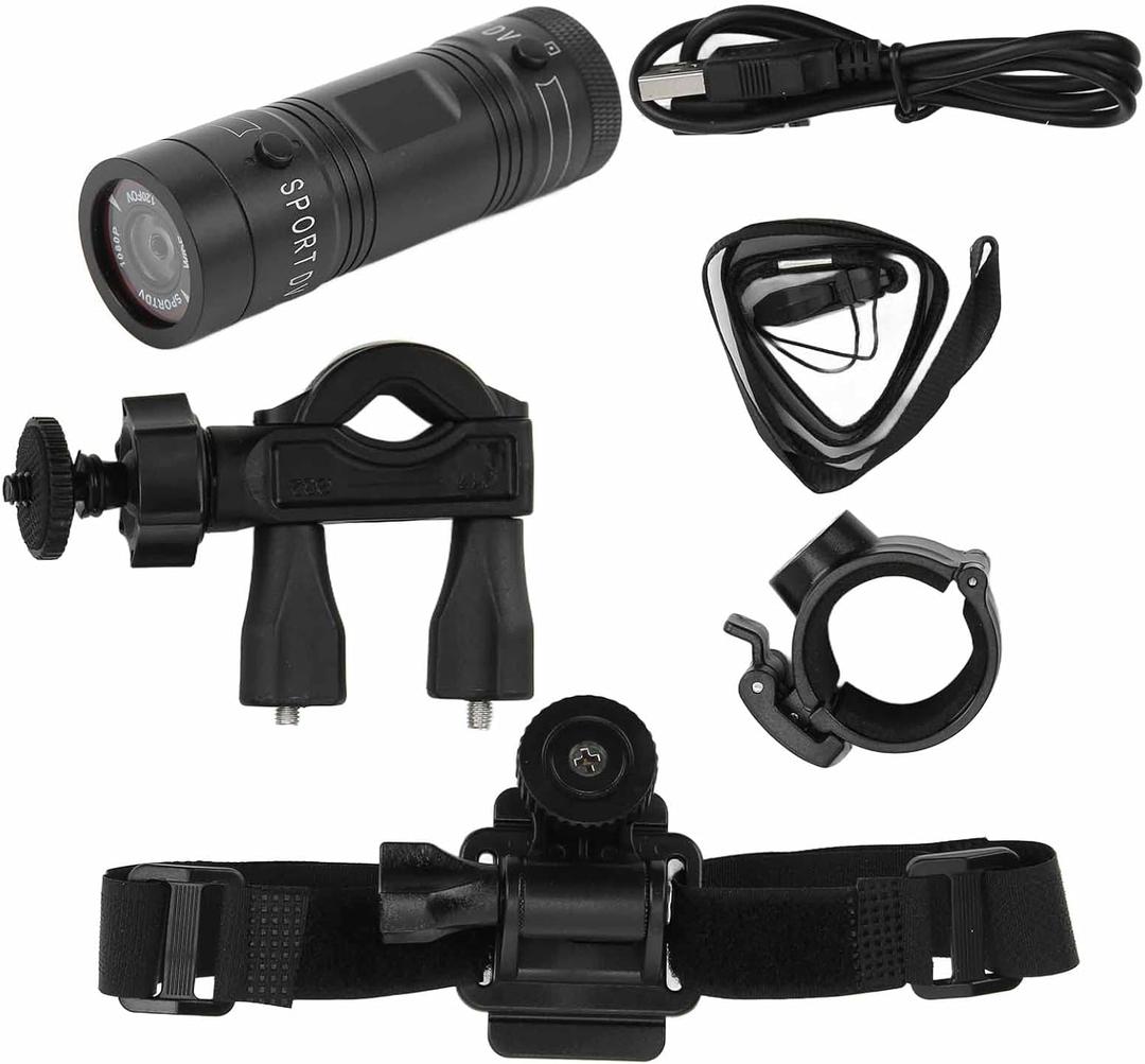 Bike Helmet Sport Bike Helmet Sport Camera 120 Wide Angle Full 1080p HD Car Video Recorder