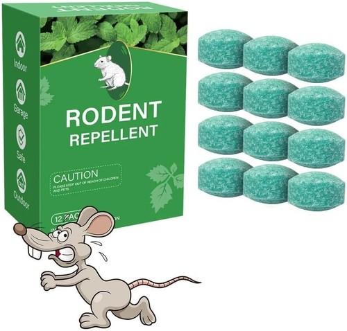Nexis 12-Pack Advanced Rat & Mouse Repellent Balls -Peppermint Oil Formula