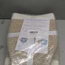 UBBCARE 2 Pack Baskets for Organizing, Woven Storage Baskets for Toys and Towel, Rectangle Cotton Rope Basket with Handles, 14''L x 8''W x9''H, Brown