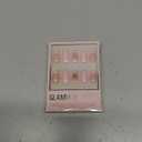 Glamnetic Press On Nails - Lovers Crest Spring Nails | Short Almond Fake Nails in a Soft Blush Pink Hue, Vintage Angel Cherub Graphics, French Tips and 3D | 15 Sizes - 30 Nail Kit with Glue