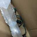 Brightown-Christmas-Tree-Topper-Star-Lighted, 3D Snowflake Snow Cool White Christmas Tree Star Topper with Lights Built-in 15 Bulbs Plug in Vintage Classic Indoor New Year Xmas Decorations Ornaments