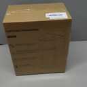 Mini Single Serve Coffee Maker for K Cup and Ground Coffee, Fast Brew One Cup Coffee Machine with Descaling Reminder and Water Window, 6 to 12 oz. Brew Sizes, Black (9.45 Inches)