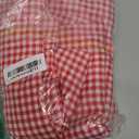 Maxmill Rectangle Checkered Tablecloth Waterproof Spillproof Wrinkle Resistant Buffalo Plaid Heavy Weight Table Cloth Gingham Table Cover for Christmas Parties Holiday Dinner, 52 x 70 Inch Red White