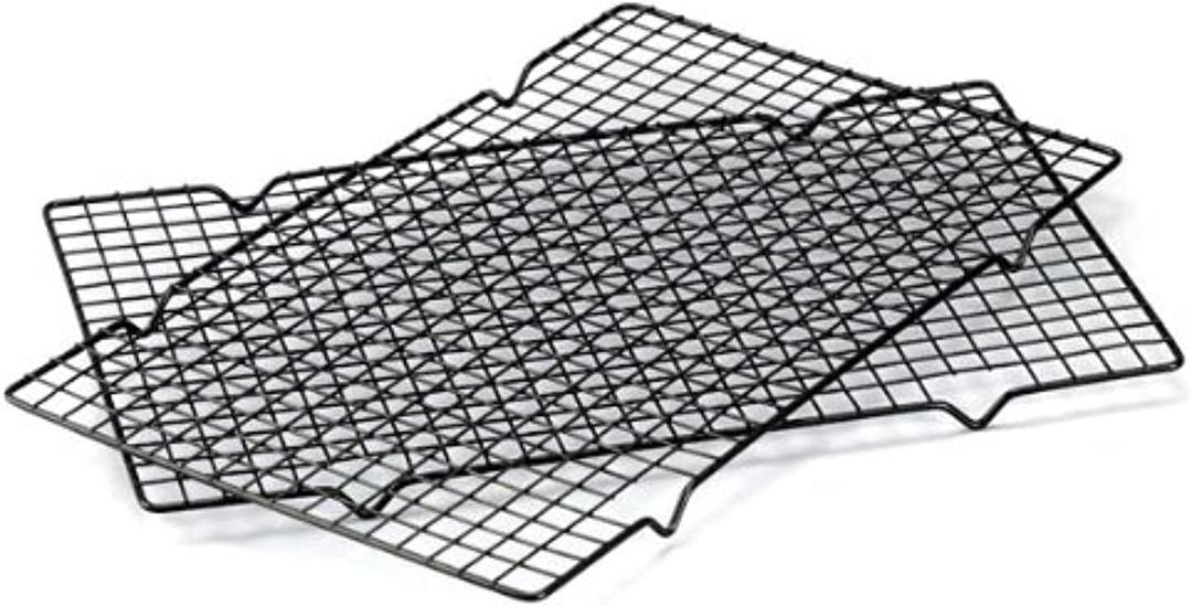 GoodCook Nonstick Steel Wire Cooling Rack, 16" x 10" (Set of 2)