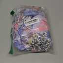 Women Boho V-Neck 3/4 Sleeves Tunic Top Relaxed Fit Casual Print Blouse (Medium, Pink Pattern)