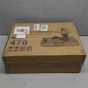 ALSO GO Vibration Plate Exercise Machine, 6 Workout Modes & 120-Level Vibration Platform for Weight Loss/Lymphatic Drainage, 400lbs Capacity Vibration Board with Resistance Bands for Full Body Workout, Gray