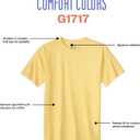Comfort Colors Adult Heavyweight Short Sleeve Tee, Style G1717/G1745, Multipack (Black, XL)