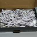 Permanent Outdoor Lights, 100ft Smart Eave Light with 72 LED Lights, IP67 Waterproof, App Control, Outdoor Lights, DIY RGB+IC Light for House Holiday Decorations (White)