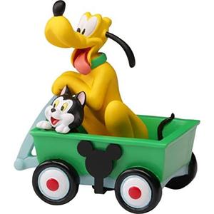 Precious Moments Disney Showcase Collection: Resin/Vinyl Figurine of Mickey & Minnie’s Pets Pluto & Figaro in Parade