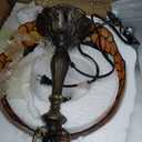 12X12X19 Inch Antique Reading Desk Light for Bedroom Living room Nightstand Home Office