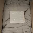 WDCOZY Beige King Size Quilt Bedding Sets with Pillow Shams, Tan Cream Lightweight Bedspread Coverlet, Quilted Blanket Thin Comforter Bed Cover, All Season Summer Spring, 3 Pieces, 104x90 inches (Deep Beige (White Cross Stitching))