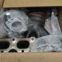 Front & Rear Catalytic Converter Exhaust Manifold for Chevrolet Aveo Aveo5 2009-2011 1.6L & Pontiac G3 2009-2010 1.6L, Catalytic Convertor Direct Fit OE#674-616 16623 50485 641345 16592, EPA Compliant