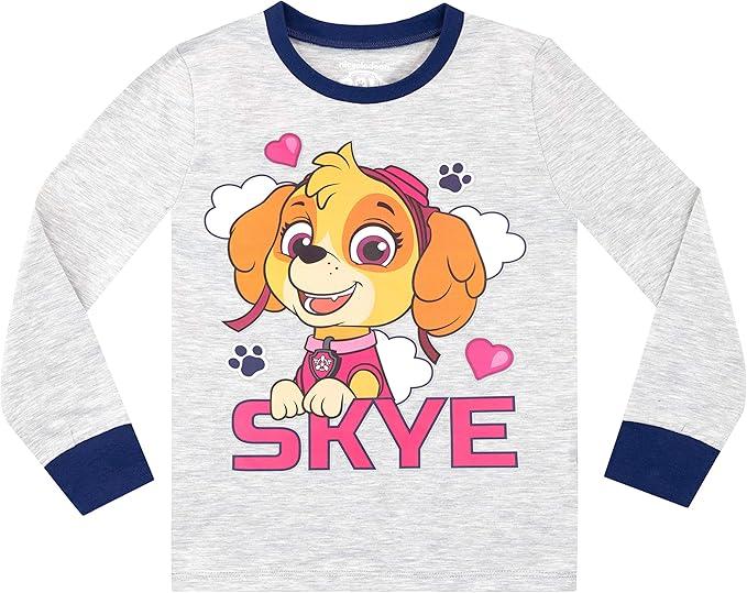 Paw Patrol Girls Pajamas,Size7