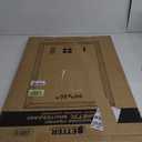 Real Wooden Framed Magnetic Dry Erase Whiteboard, 24" X 36", Vertical/Horizontal Wall Mount, Includes Black Marker, Eraser and 4 Magnets, by Better Office Products (Gray Wash)