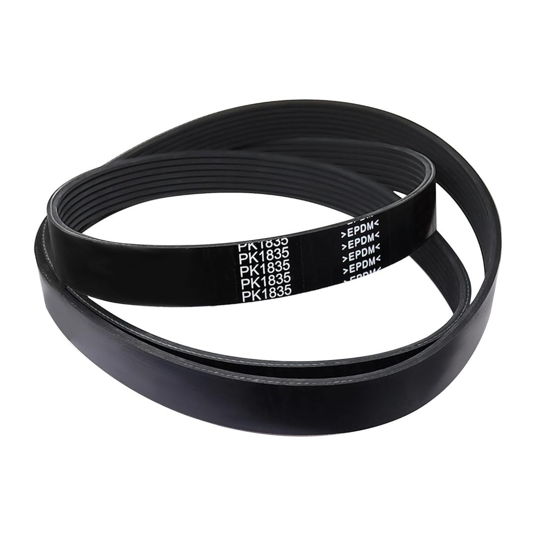 Engine Serpentine Drive Belt Fits for Honda Accord 2008 2009 2010 2011 2012 L4 2.4L Replaces K070721 7PK1835 56992R40A01 56992R40A02