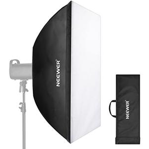 NEEWER 24”x35” (60x90cm) Rectangular Softbox, Studio Monolight Softbox with Bowens Mount, Diffuser & Carrying Bag for Portrait Product Photography, Compatible with S101-400W/300W, SL-70W, CB60/100/150