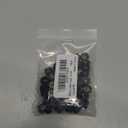 MewuDecor #10-24 Nylon Insert Hex Lock Nuts Locknuts, 304 Stainless Steel 18-8, Black Oxide, 50 PCS