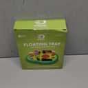 Premium Floating Drink Holder for Pool, Hot Tub Accessories for Adults - Holds Up to 50 LBS - Fun Swimming Pool Accessories for Adults, Cool and Unique Drink Floaties (Avocado)