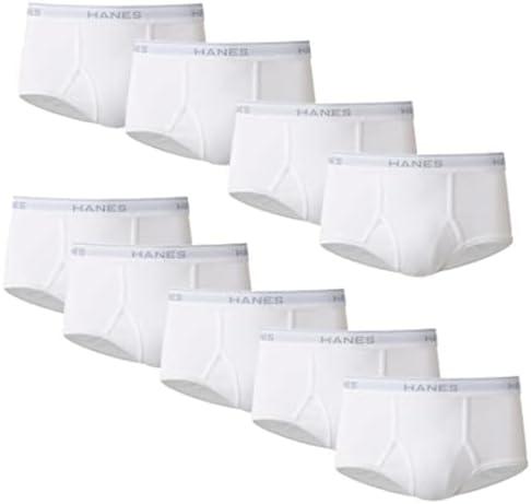 Hanes Pack, Cool & Breathable Cotton, Moisture-Wicking Underwear, Men's Briefs Pack Of 9, Medium